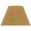 Lampenkap Sofia 26 cm, haasjespatroon geel