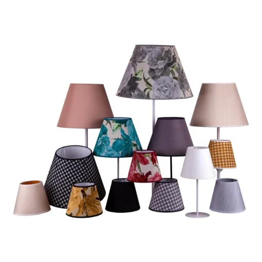 Lampenkap Sofia hoogte 26 cm, wit