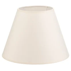 Lampenkap Sofia hoogte 21 cm, ecru/wit