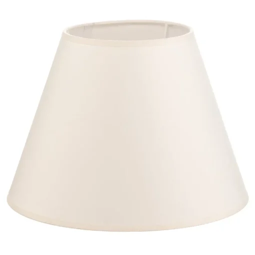Lampenkap Sofia hoogte 21 cm, ecru/wit
