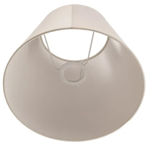 Lampenkap Sofia hoogte 21 cm, ecru/wit
