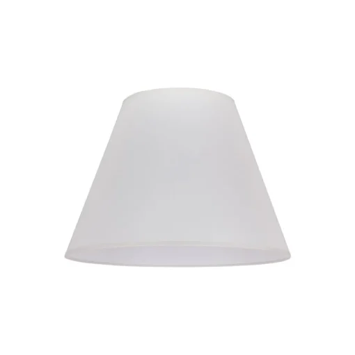 Lampenkap Sofia hoogte 26 cm, ecru/wit