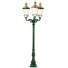 3-lamps lantaarnpaal Parijs, groen