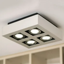 4-lamps LED plafondlamp Loke