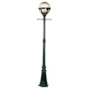 Lantaarnpaal Bali, 215 cm, zwart