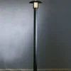 Lantaarnpaal Heimdal, hoogte 200 cm, zwart