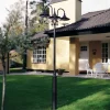 Lantaarnpaal Libra 3-lamps zwart