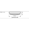 LED aanbouw lamp voor Eco Plano II, lichtgrijs