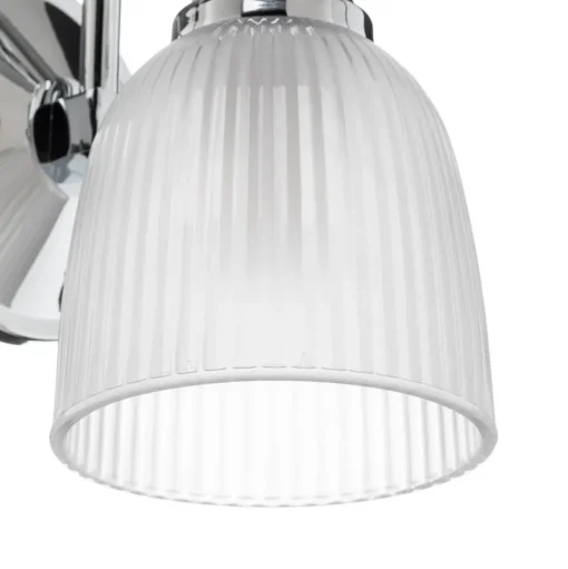 LED badk wandlamp Cora m gl lampenkap, m 1 lampje