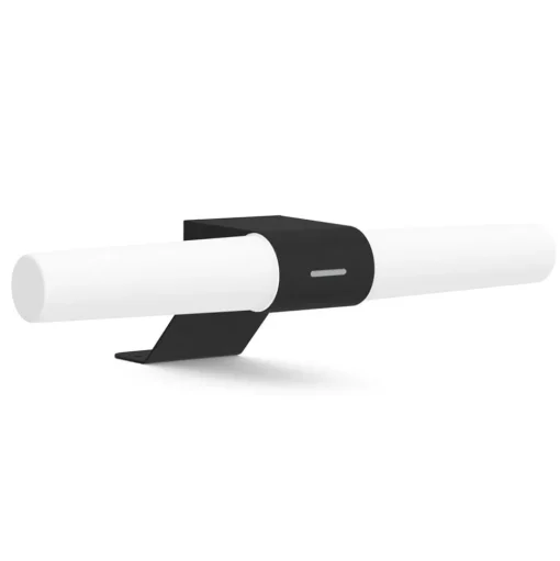 LED badkamer wandlamp Helva Double Basic, zwart