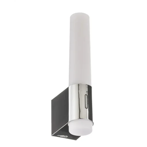 LED badkamer wandlamp Helva Night, chroom