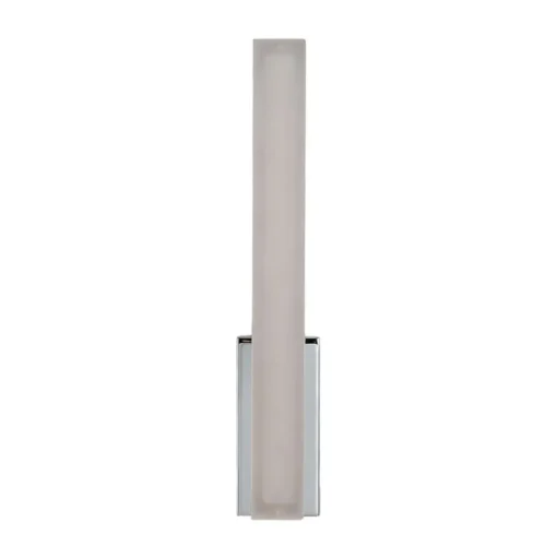 LED badkamer wandlamp Lucande, 32 cm hoog, chroom, IP44