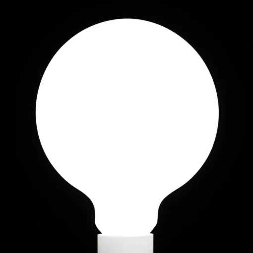LED bollamp E27 9W G125 2.700K opaal dimbaar
