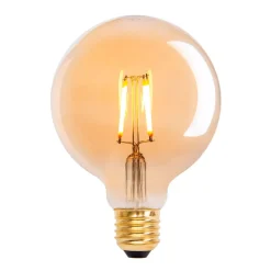 LED bollamp E27 4,1W 310lm warmwit goud 3 per set