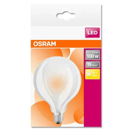 LED bollamp G95 E27 11W warmwit 1.521 Lumen
