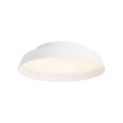 LED buiten plafondlamp Boop! Ø37cm wit/wit