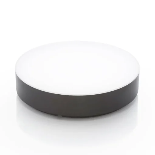 LED buiten plafondlamp Lyam, IP65, donkergrijs
