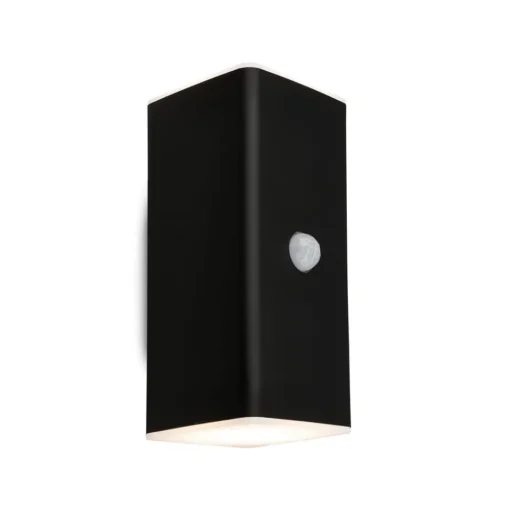 LED buiten wandlamp 3788015, zwart, sensor, omhoog/omlaag