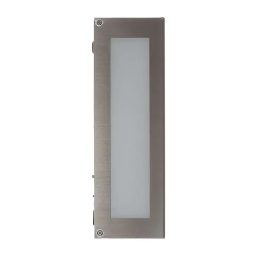 LED buiten wandlamp Aqua Rain, roestvrijstaal
