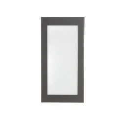 LED buiten wandlamp Aqua Rain, antraciet