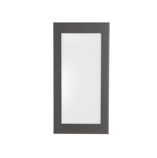 LED buiten wandlamp Aqua Rain, antraciet