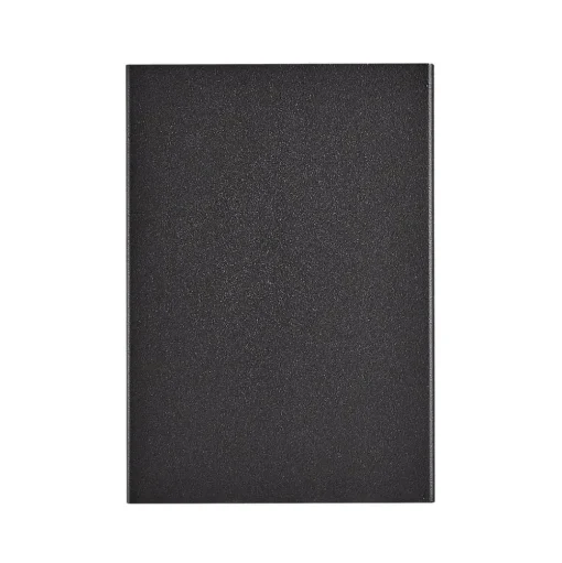 LED buiten wandlamp Fold, 10 X 15 cm, zwart