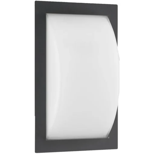 LED buiten wandlamp Ivett, grafiet, bewegingsmelder