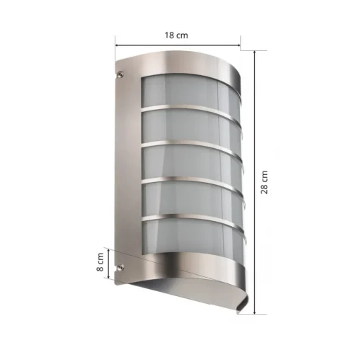 LED buiten wandlamp Marco 1