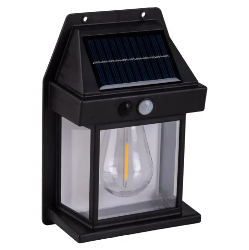 LED buiten wandlamp Mira, sensor, zwart, set van 2 IP44