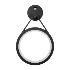 LED buiten wandlamp Mirco met sensor, ringvormig