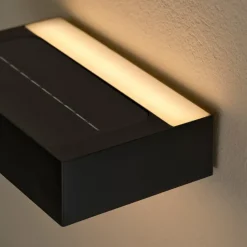 LED buiten wandlamp Monay Square, zwart, IP44