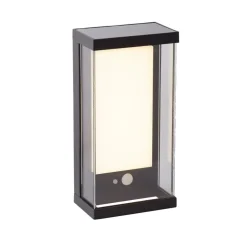 LED buiten wandlamp op zonne-energie 67419BK