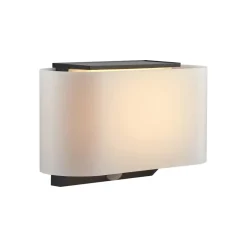 LED buiten wandlamp Piola, kunststof, sensor