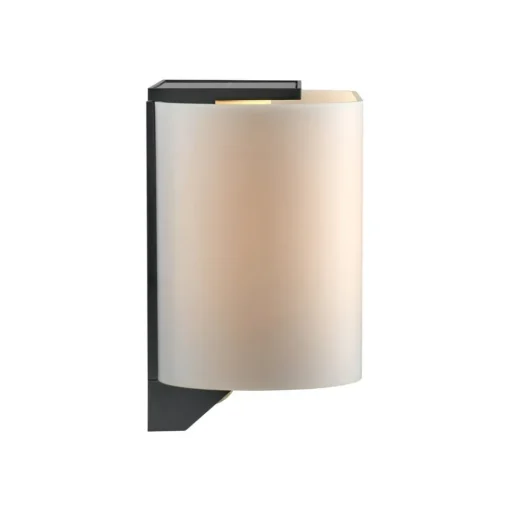 LED buiten wandlamp Piola, kunststof, sensor