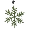 LED buitendecoratie Snowflake, op batterijen