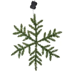 LED buitendecoratie Snowflake, op batterijen