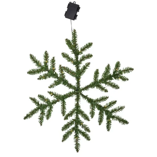 LED buitendecoratie Snowflake, op batterijen