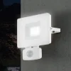 LED buitenspot Faedo 3 met sensor, wit, 20W
