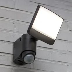 LED buitenspot Sunshine, bewegingssensor, 18cm