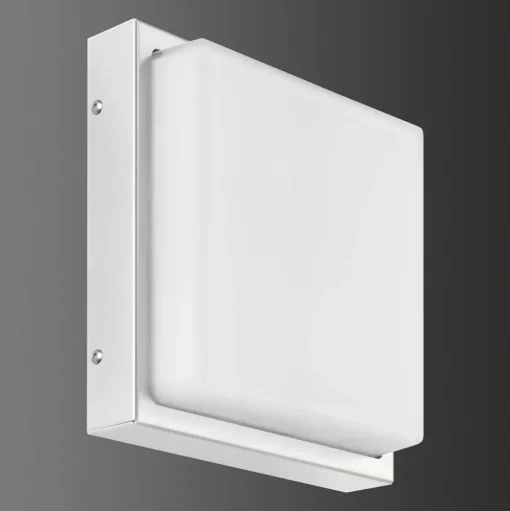 LED buitenwandlamp 046, bewegingsmelder, RVS