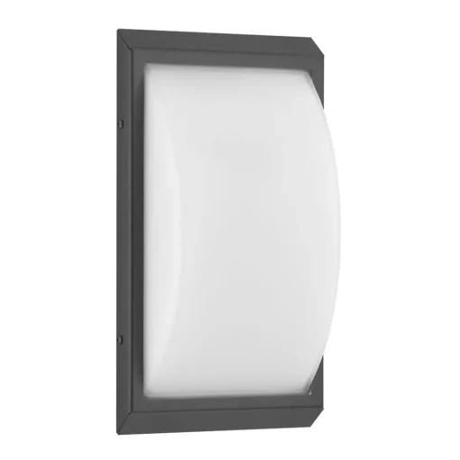 LED buitenwandlamp 053, bewegingsmelder, grafiet
