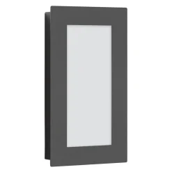 LED buitenwandlamp 3008 grafiet, bewegingssensor