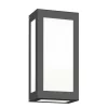 LED buitenwandlamp Aqua Rain, antraciet