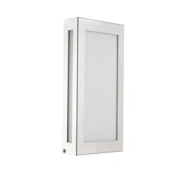 LED buitenwandlamp Aqua Rain mini, roestvrij staal