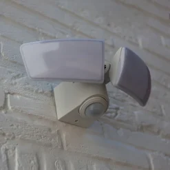 LED buitenwandlamp Artica wit met sensor
