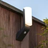 LED buitenwandlamp Bati, bewegingssensor, IP44