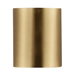 LED buitenwandlamp Canto 2, 10 cm, messing