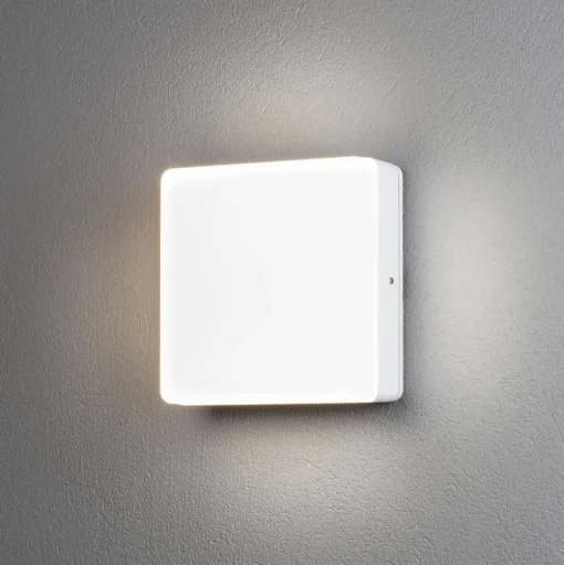 LED buitenwandlamp Cesena met schemersensor
