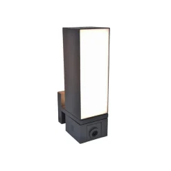 LED buitenwandlamp Cuba, camera sensor