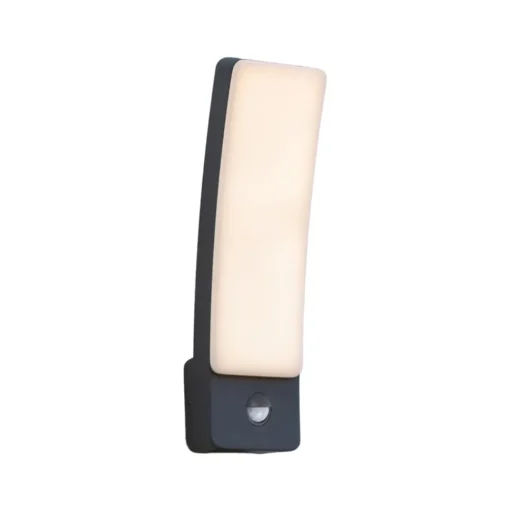 LED buitenwandlamp Kira, bewegingssensor, IP54